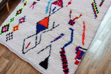 Beni Ourain Rug - Handmade Berber rug| Natural Sheep Wool, Custom Size
