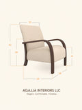 Mid-Century Modern Lounge Chairs - 2 Custom Vibrant Checkered Accents for Home Styles