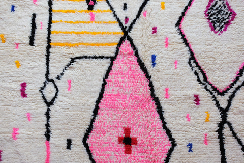 Handwoven Moroccan Berber Rug - Beni Ourain Style – Custom Sizes – Free Worldwide Shipping (Copy)