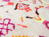 Beni Ourain Rug, Moroccan Teppich Handwoven | Natural Wool | Pink Option, Custom Sizes
