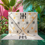 Custom rug, Beni ourain rug, Handmade Berber carpet