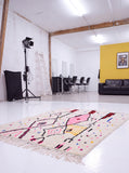 Handwoven Moroccan Berber Rug - Beni Ourain Style – Custom Sizes – Free Worldwide Shipping (Copy)